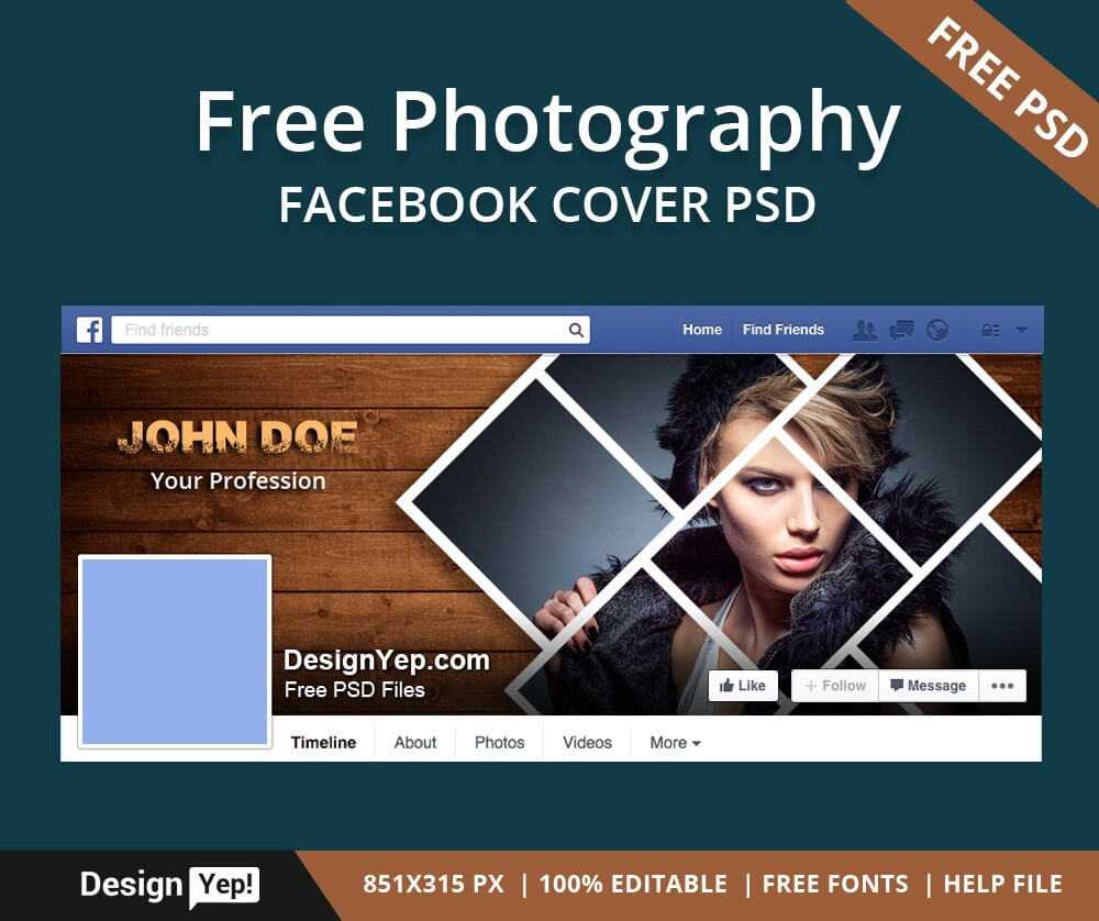 facebook templates for photoshop