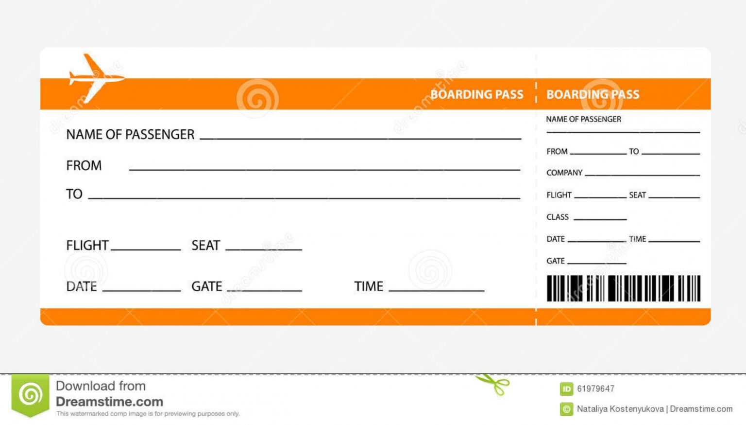 001 Free Plane Ticket Template Word Ideas Awesome Airline For Plane