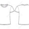 002 Blank T Shirt Template Front And Back Vector Ideas Regarding Printable Blank Tshirt Template