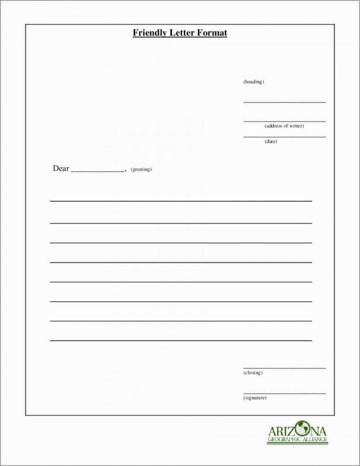 002 Free Letter Writing Template Ideas Best Online Format Inside Blank 