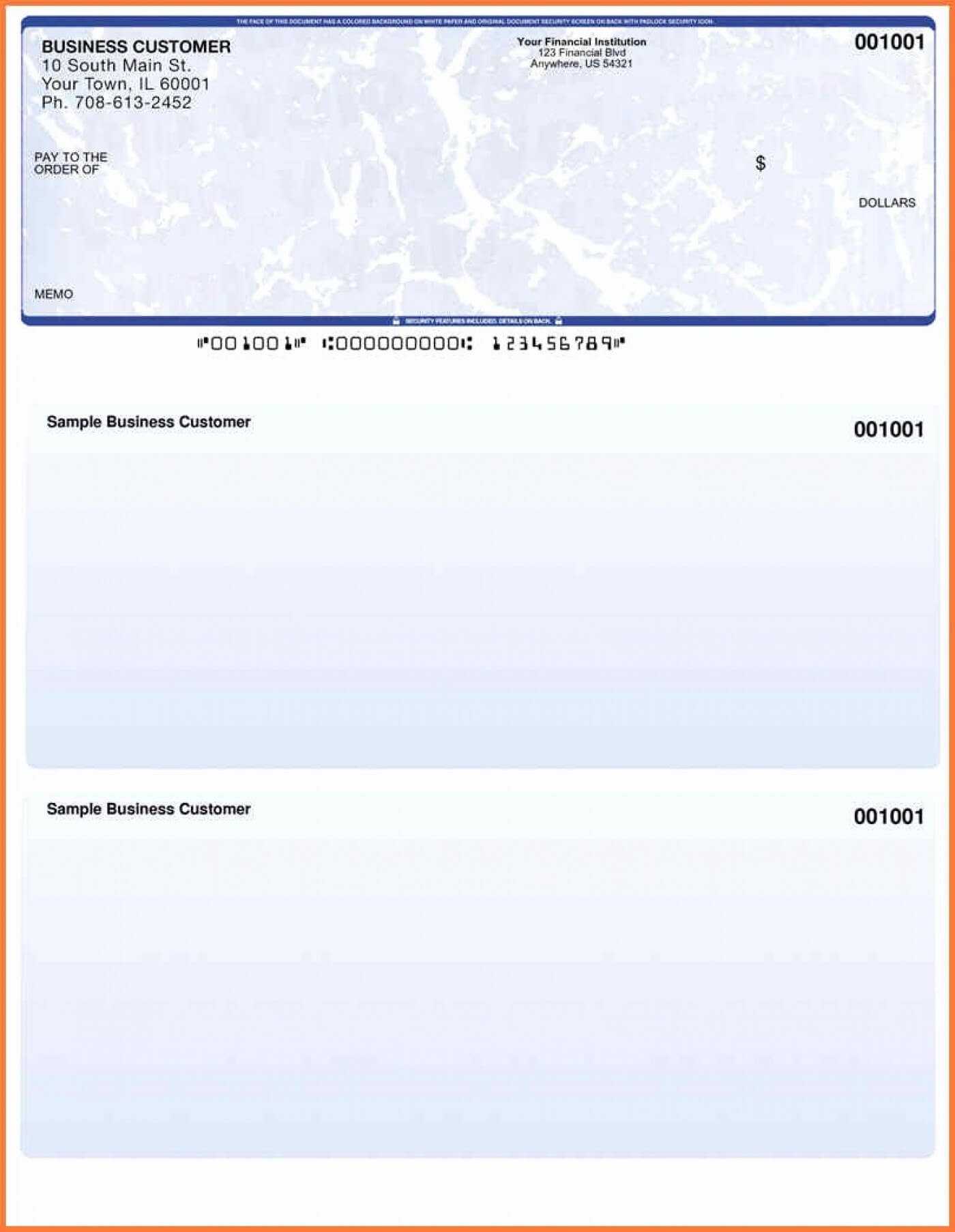 002 Microsoft Word Business Check Template Blank Ideas Intended For Blank Business Check Template