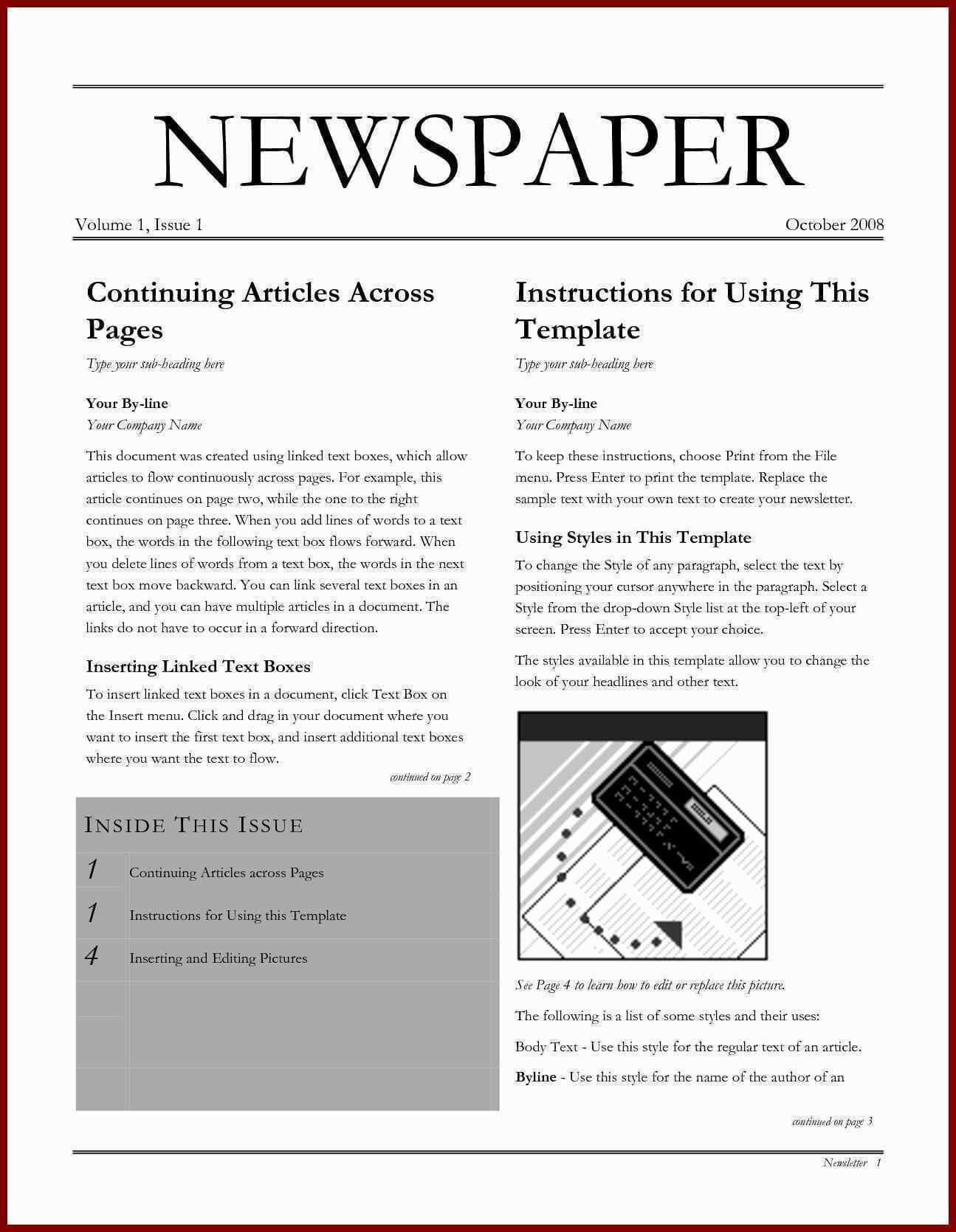 002 Newspaper Obituary Template Microsoft Word Imposing For Obituary Template Word Document