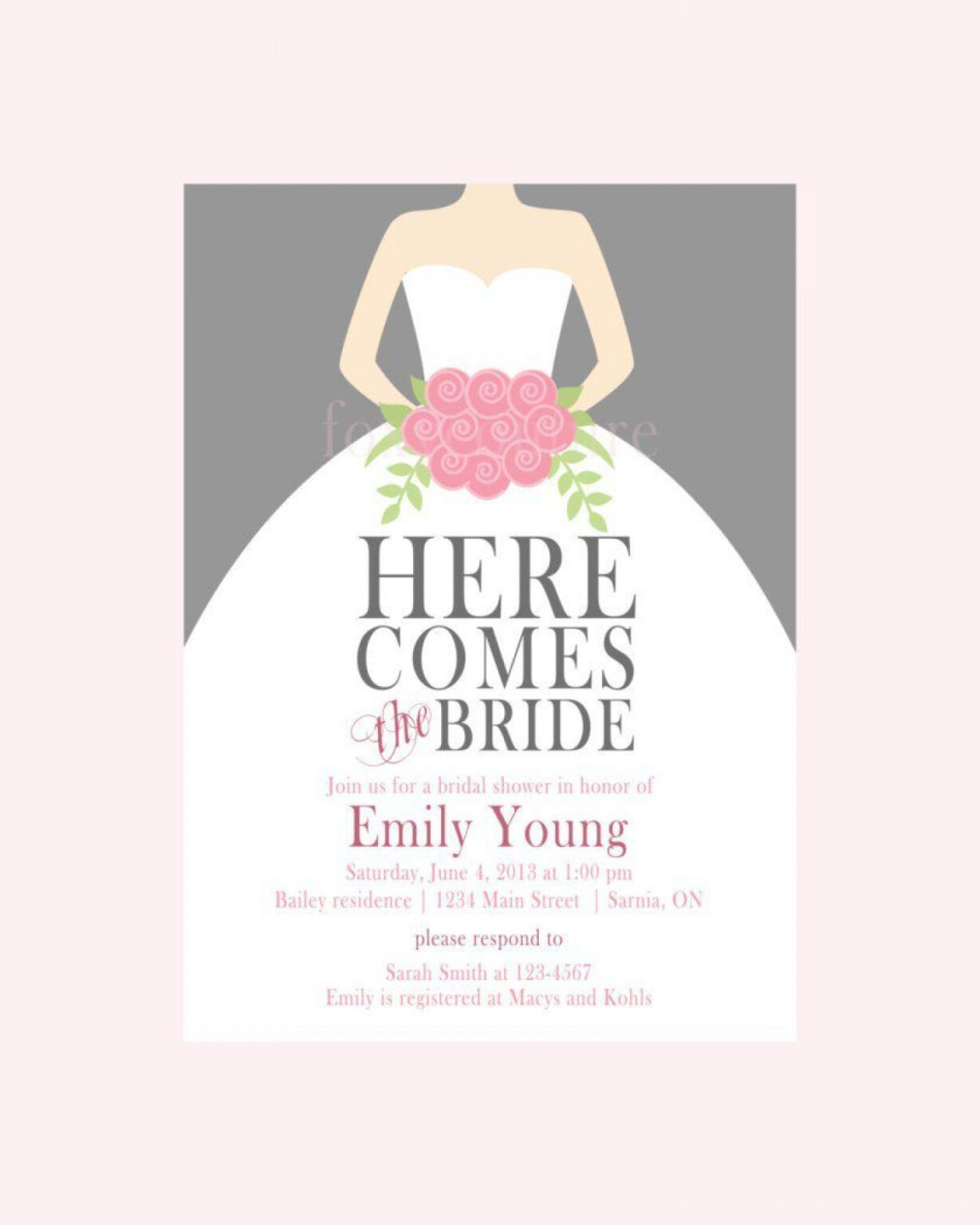 002 Template Ideas Free Bridal Shower Invitation Templates In Blank