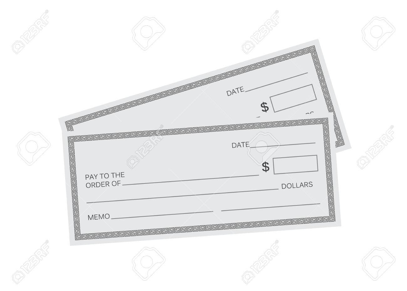 003 Free Blank Check Template Vector Banking Sensational With Editable Blank Check Template