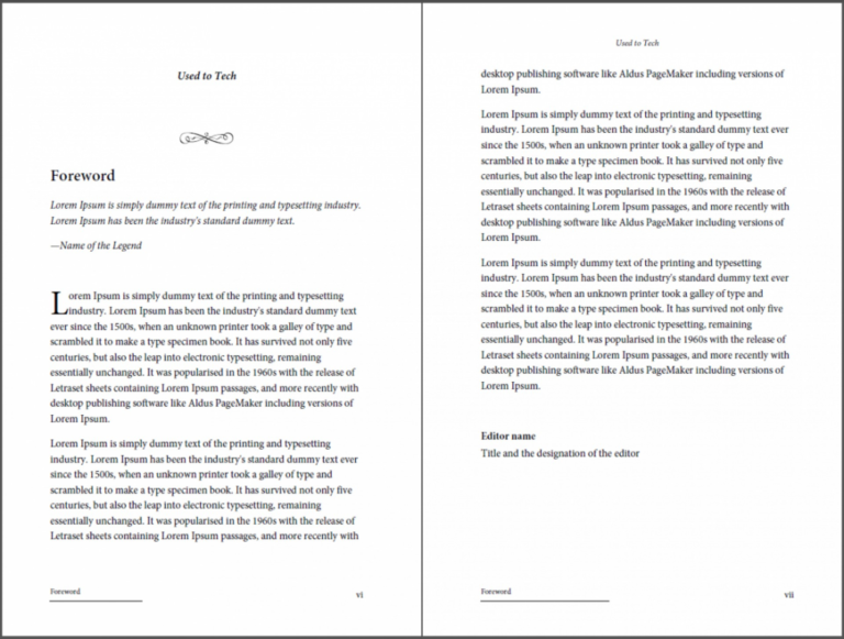 book templates for ms word