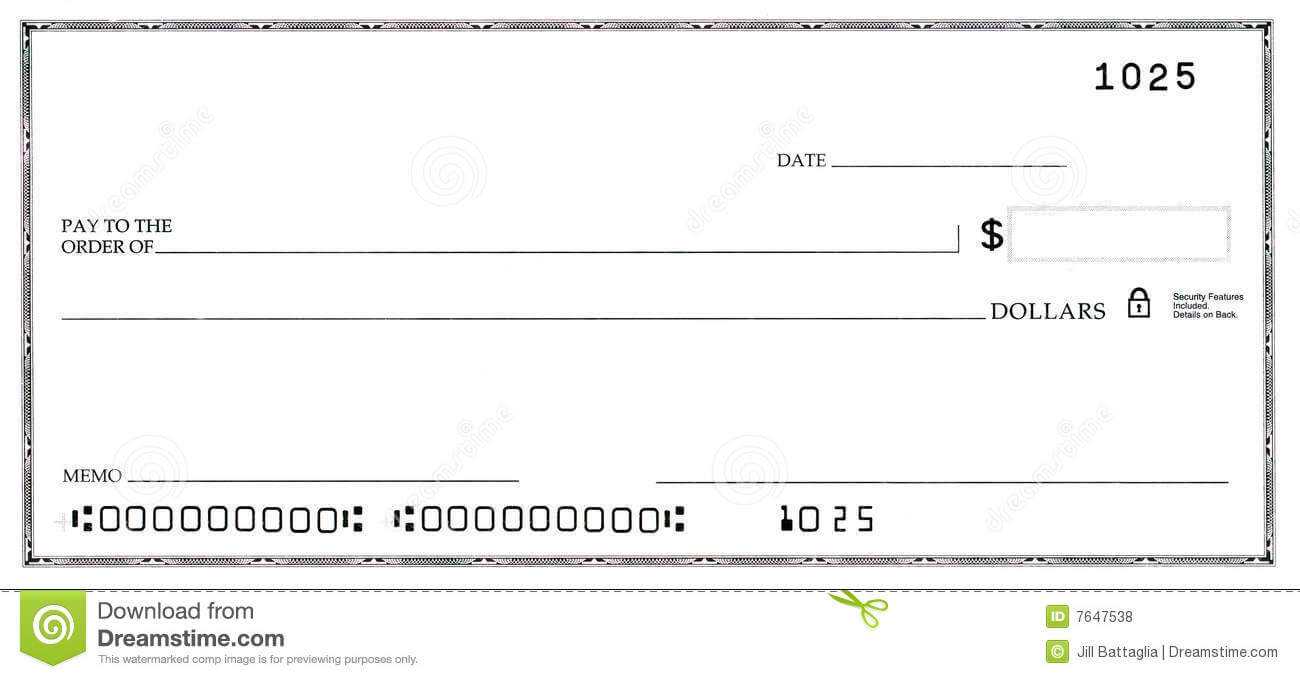 005 Blank Check False Numbers Free Template Sensational With Large Blank Cheque Template