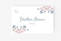 005 Free Place Card Template Ideas Cards Excellent Blank for Wedding Place Card Template Free Word