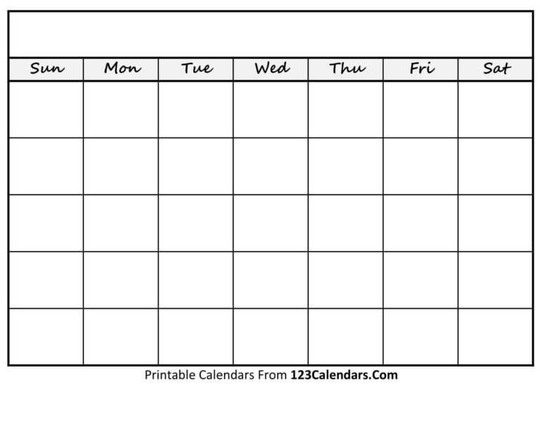 005 Template Ideas Blank Calendar Pdf Free Dreaded Weekly With Blank ...