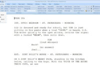 005 Template Ideas Scriptwizardscreen Microsoft Word with Microsoft Word Screenplay Template