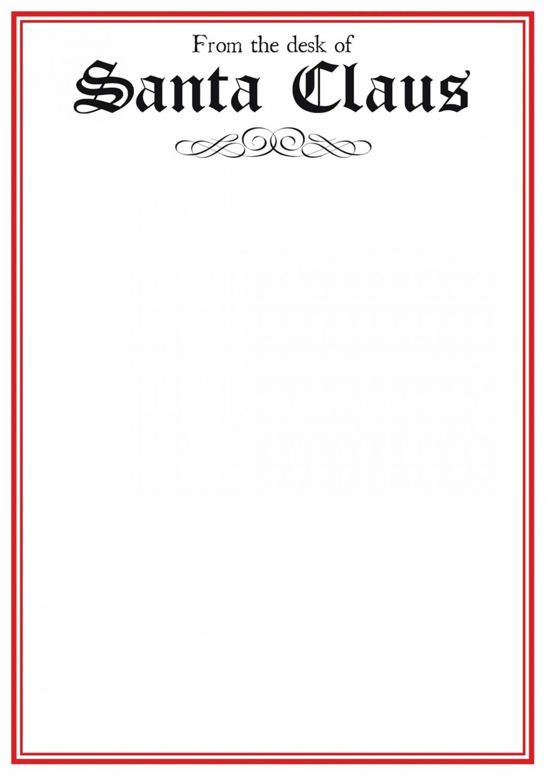 006 Blank Letter From Santa Template Word Ideas Dear Fill Inside Letter From Santa Template Word