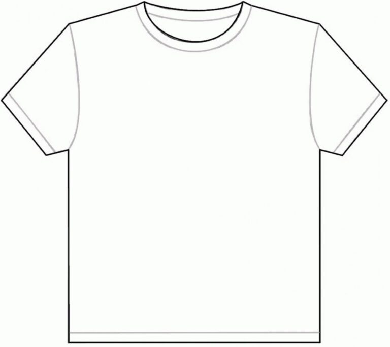 006 Blank Tee Shirt Template T Shirts Vector Beautiful Ideas Within ...