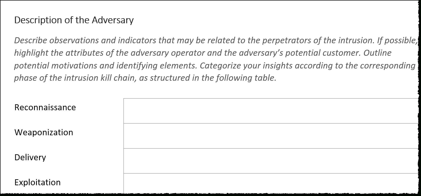 006 Incident Response Plan Template Cyber Threat Intel And With Regard To Ir Report Template