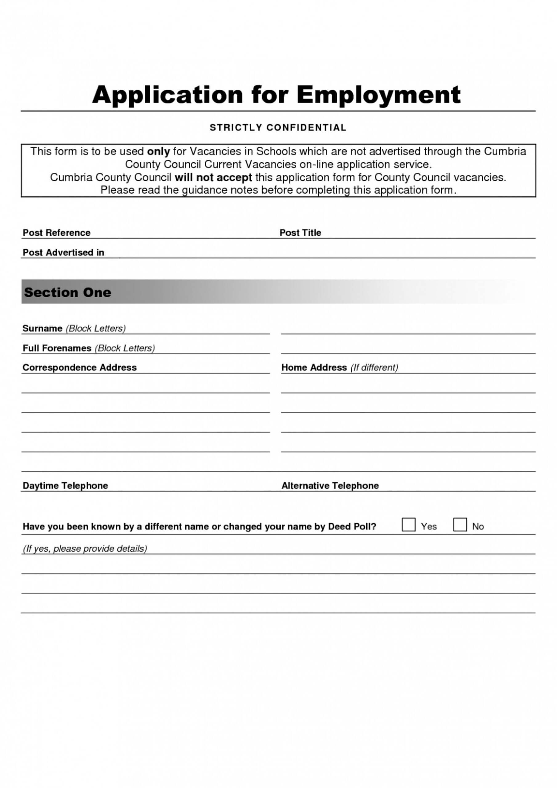 006 Job Application Template Word Ideas Awesome Employment Within Job Application Template Word