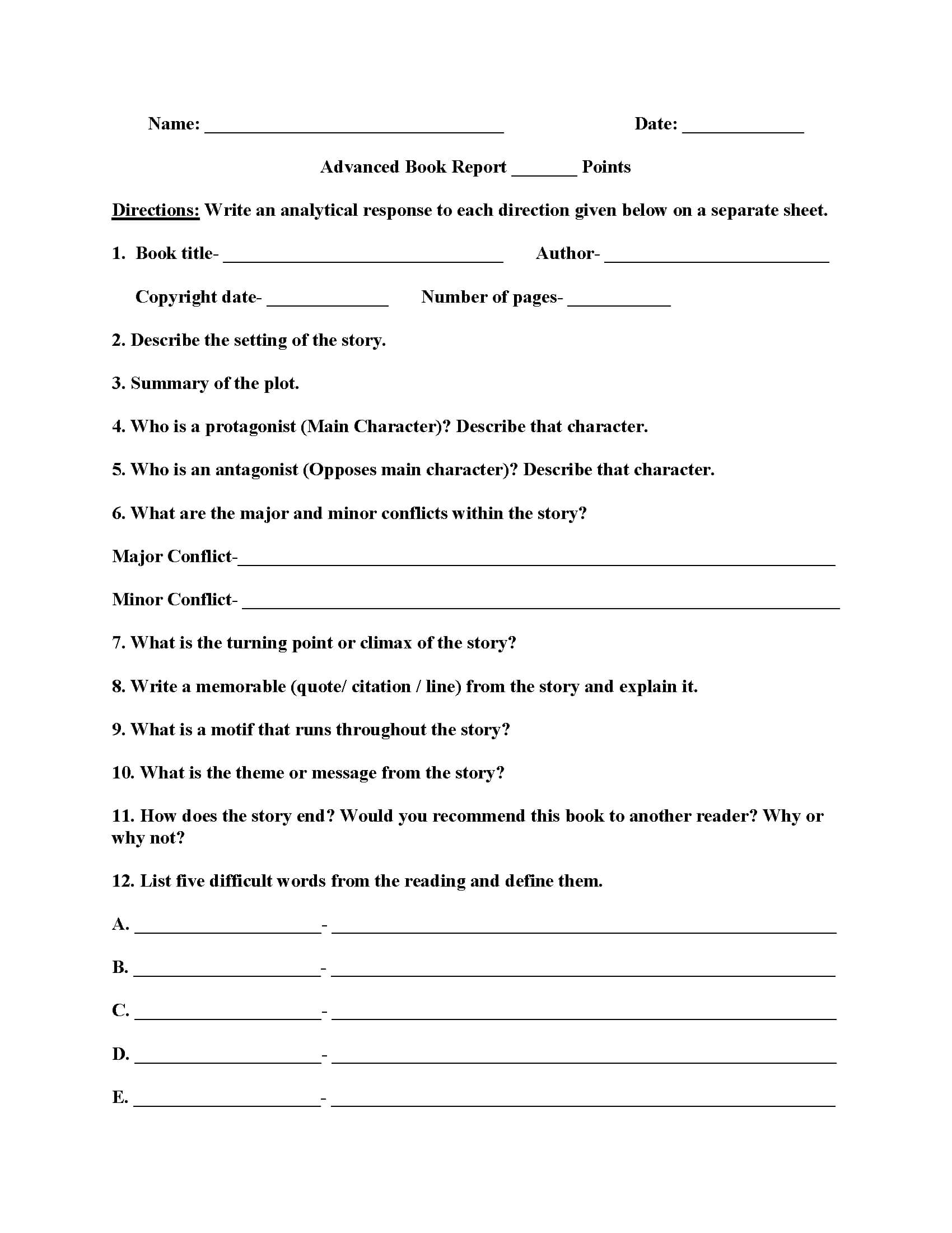 007 Biography Book Report Template Formidable Ideas Free Inside 2Nd Grade Book Report Template
