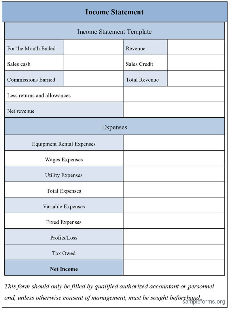 007 Free Monthly Income Statement Template Excel Non Profit With Non Profit Monthly Financial Report Template