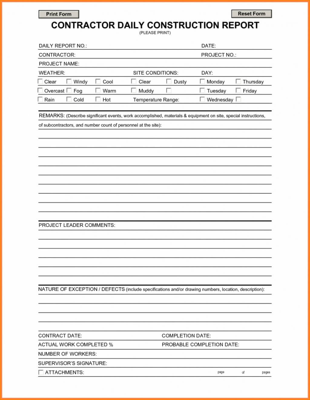 008 Template Ideas Daily Report Format For Construction Site With Site Visit Report Template Free Download