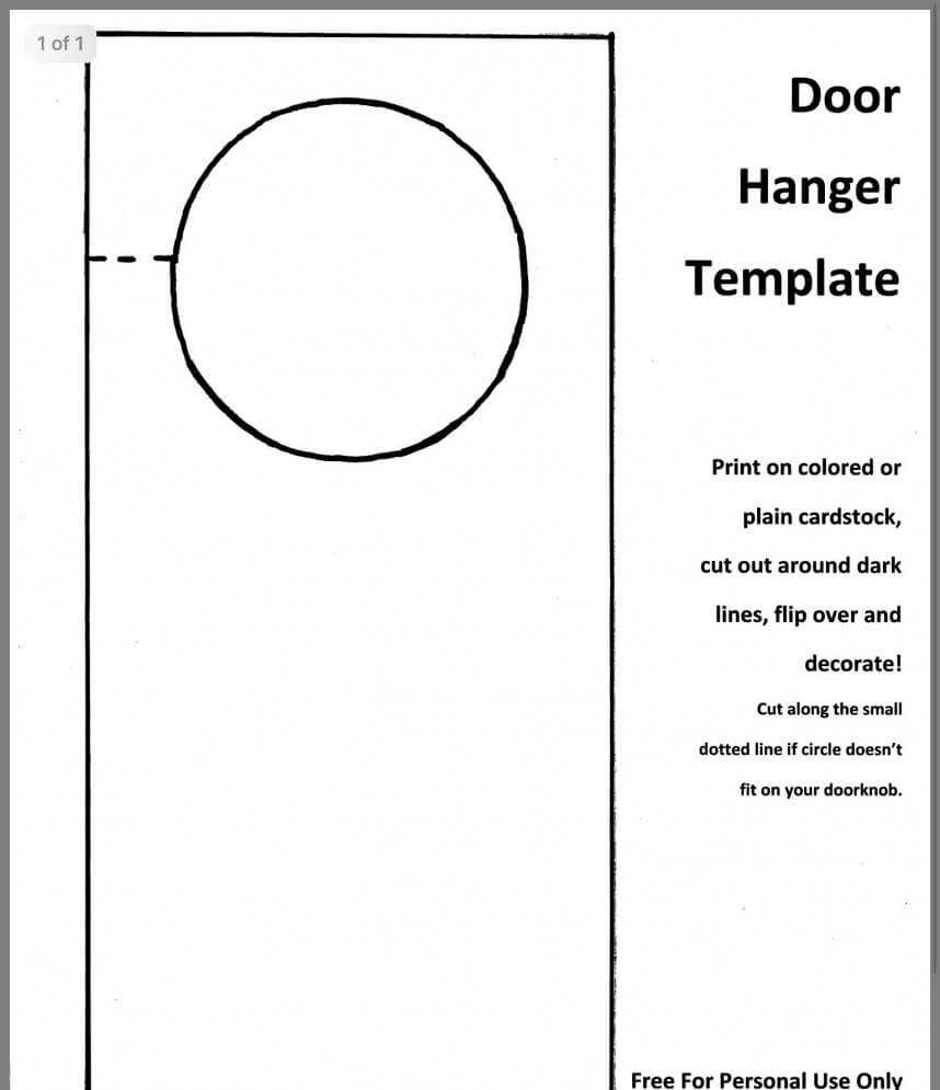 009-blank-door-hanger-template-ideas-templates-for-pertaining-to-blanks