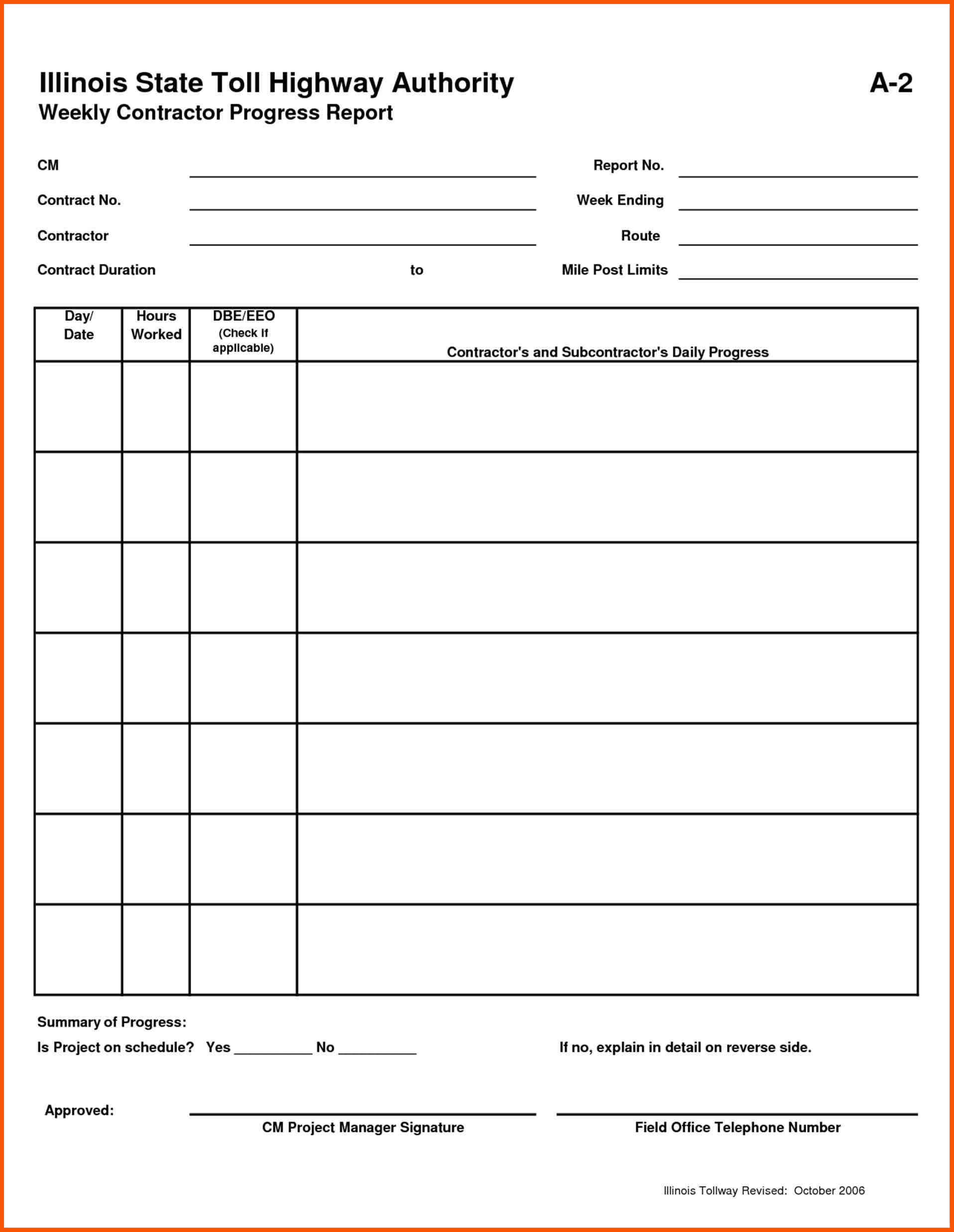 009 Template Ideas Daily Progress Report Format For Building With Regard To Check Out Report Template