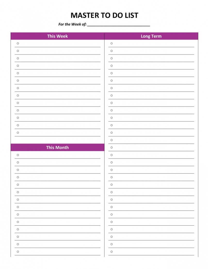011 Daily Task List Template Word Ideas Free To Do Within Daily Task List Template Word