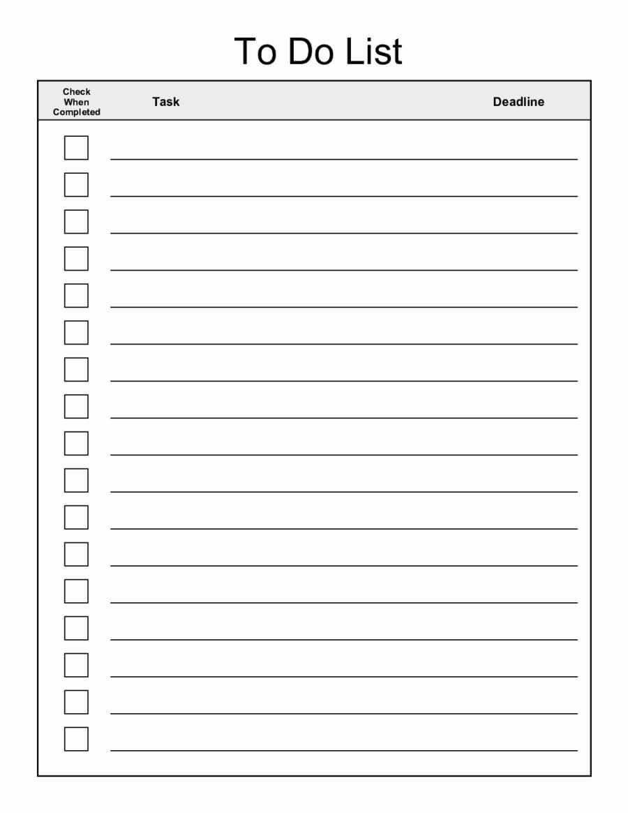 013 Unique Blank Checklist Template Mughals Ideas Rare Word Within Blank Checklist Template Word