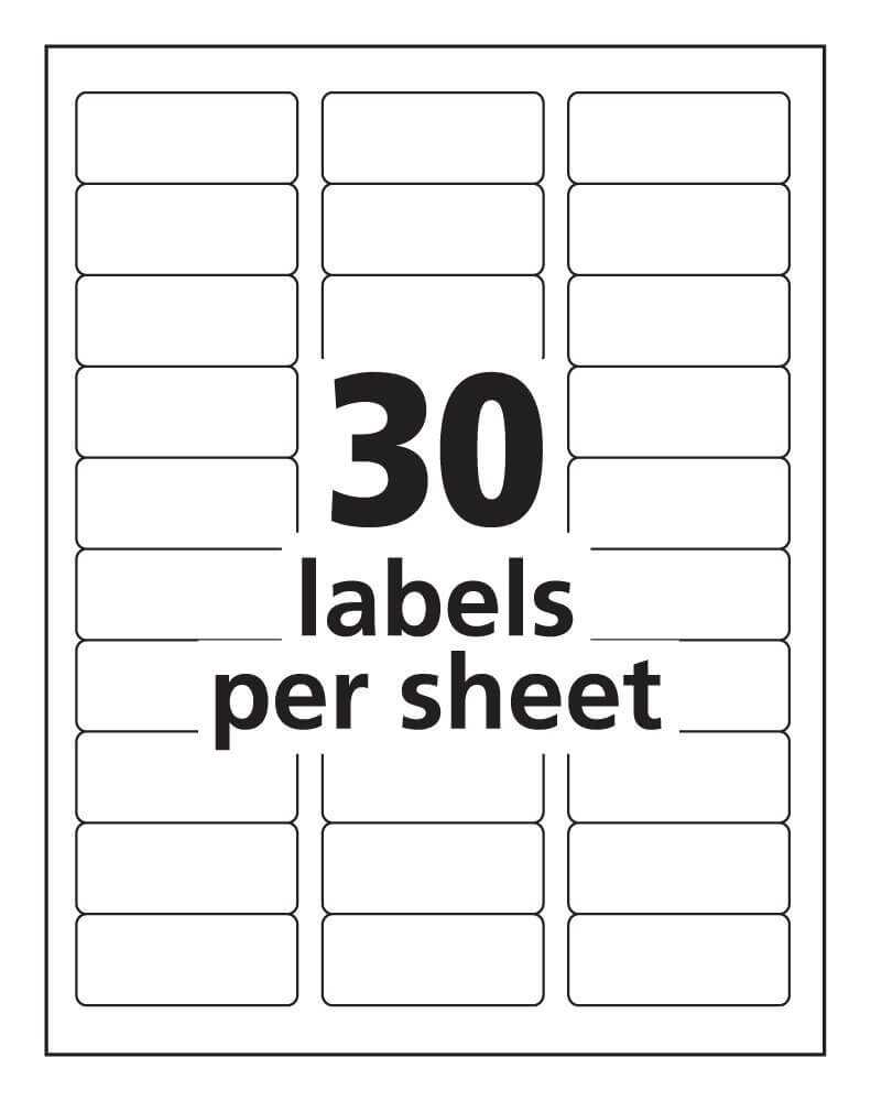 Word Label Template 8 Per Sheet