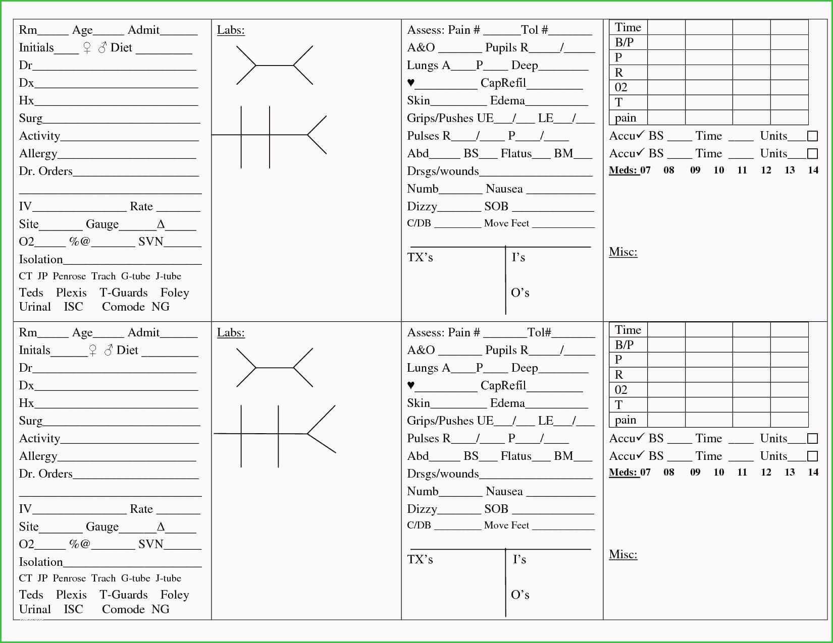 014 Nursing Shift Report Template Unforgettable Ideas Sheet In Nursing Report Sheet Template