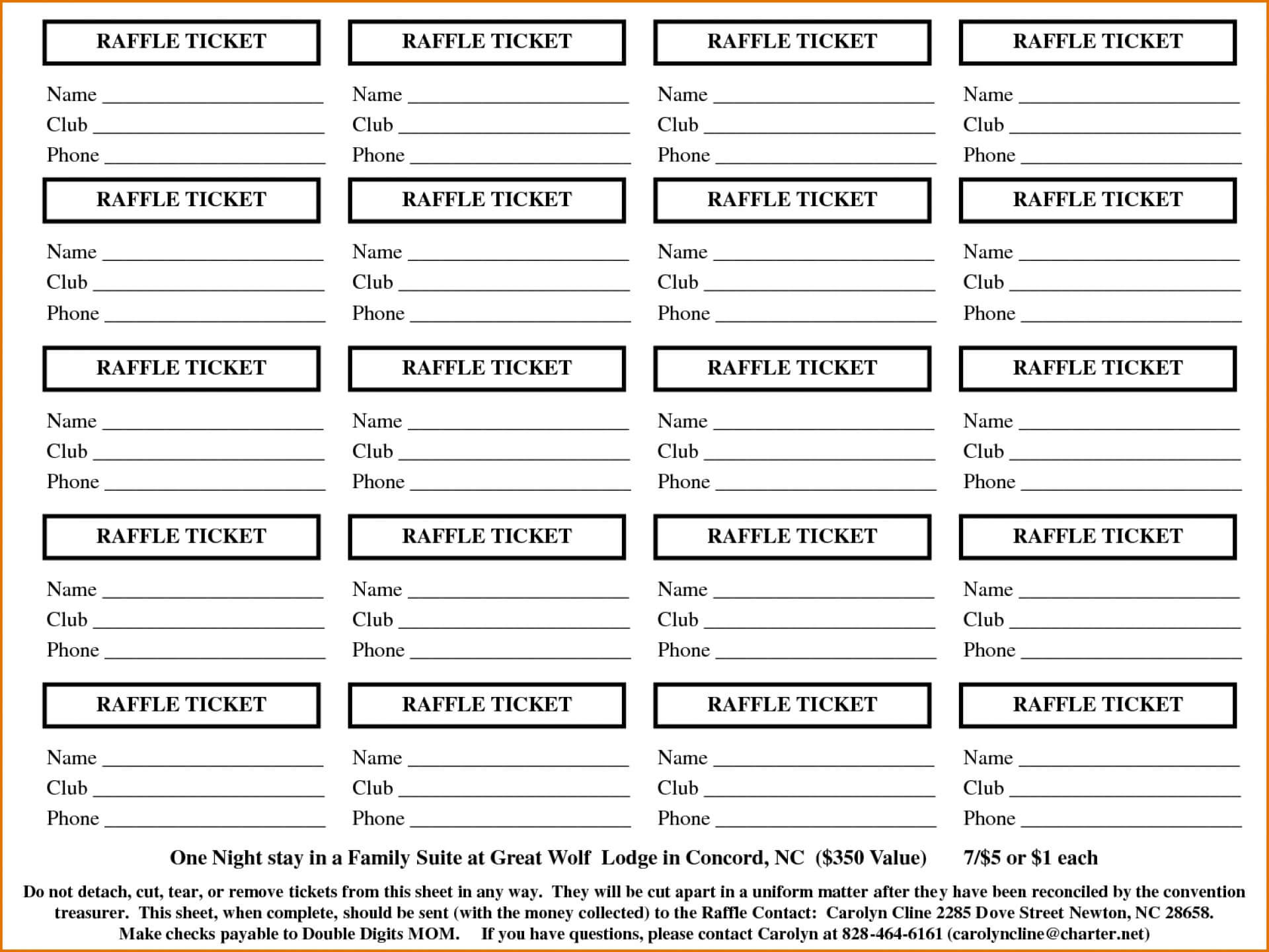 018 Free Printable Ticket Template Word Event Templates Ms Inside Free Raffle Ticket Template For Word