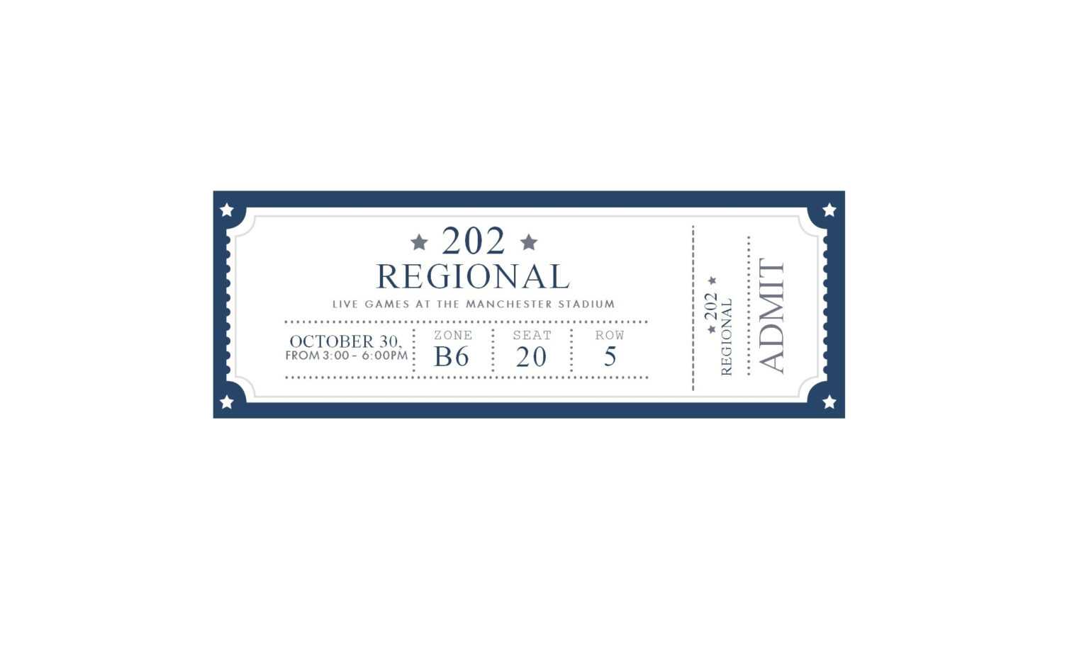 018 Free Printable Ticket Template Word Event Templates Ms With Regard 