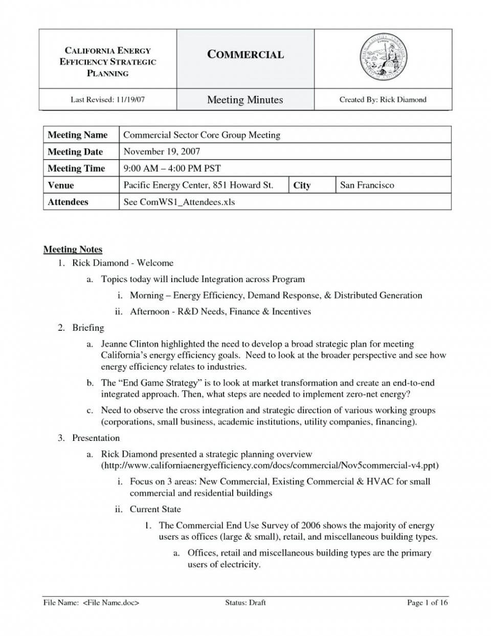 018 Meeting Minutes Template Free Board Download Corporate With Regard To Corporate Minutes Template Word