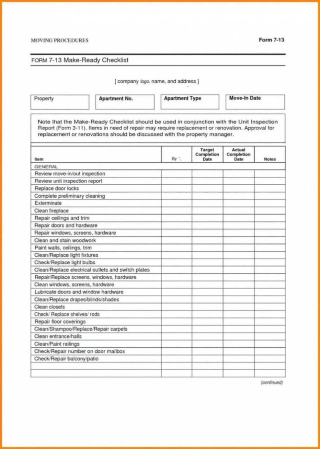 manager-s-closing-checklist