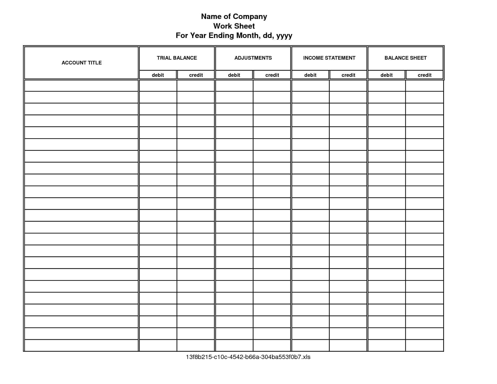018 Template Ideas Make Balance Sheet For Accounting Step With Air Balance Report Template