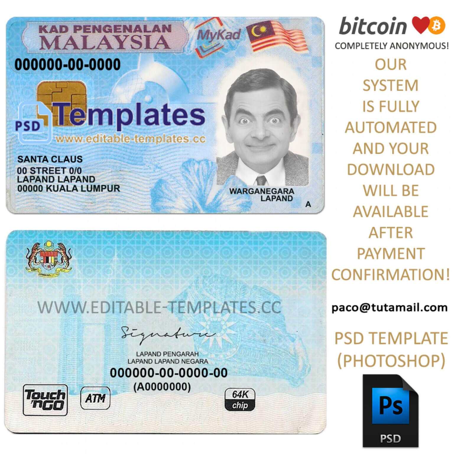 free download drivers license templates