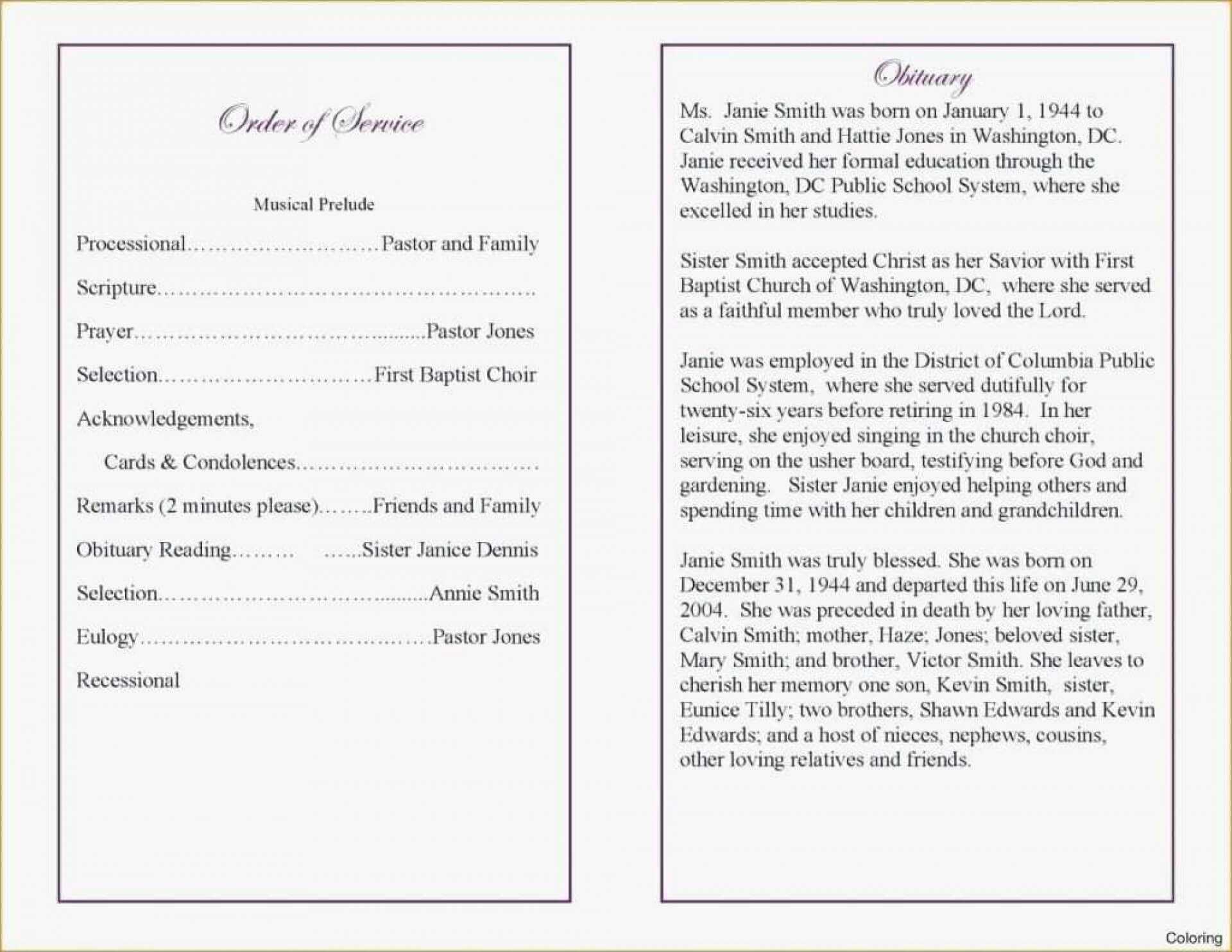 020 Event Program Template Printable Phenomenal Ideas Free Inside Free 