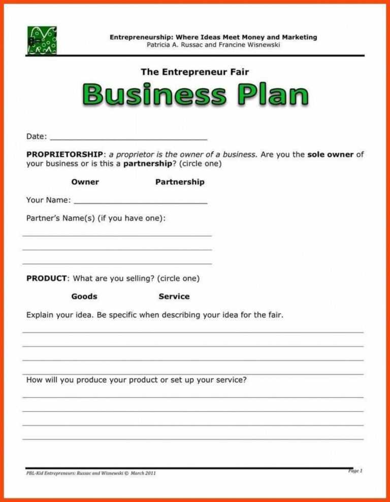 022 Business Plan Template Free Word Download Pertaining To Business