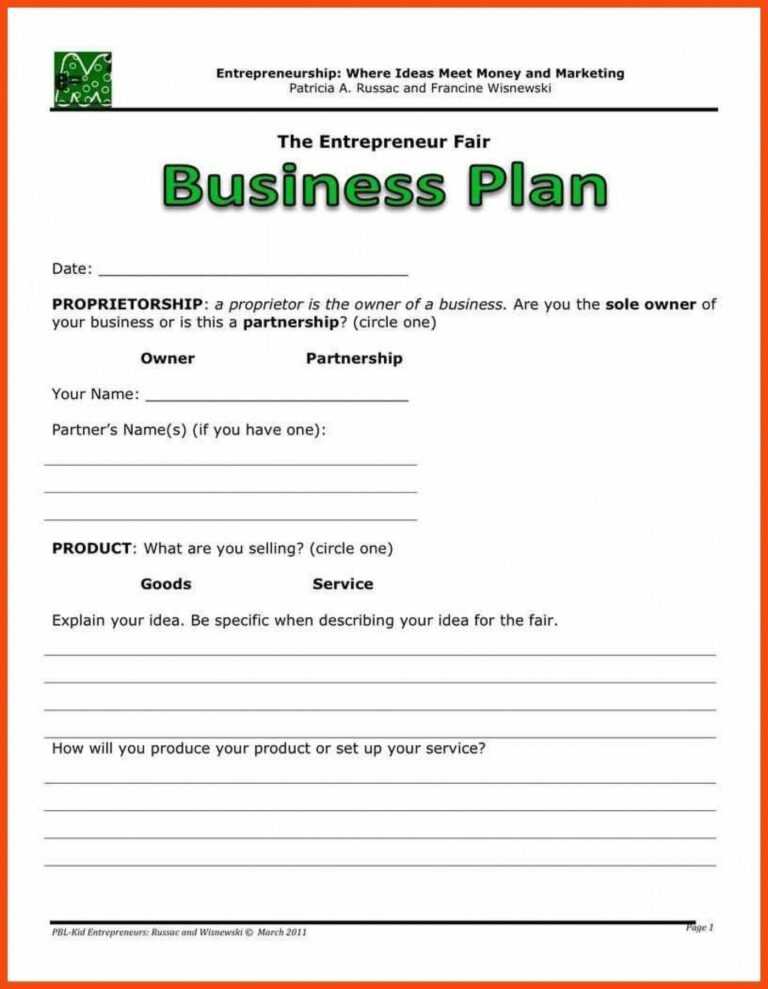 022 Business Plan Template Free Word Download Pertaining To Business 
