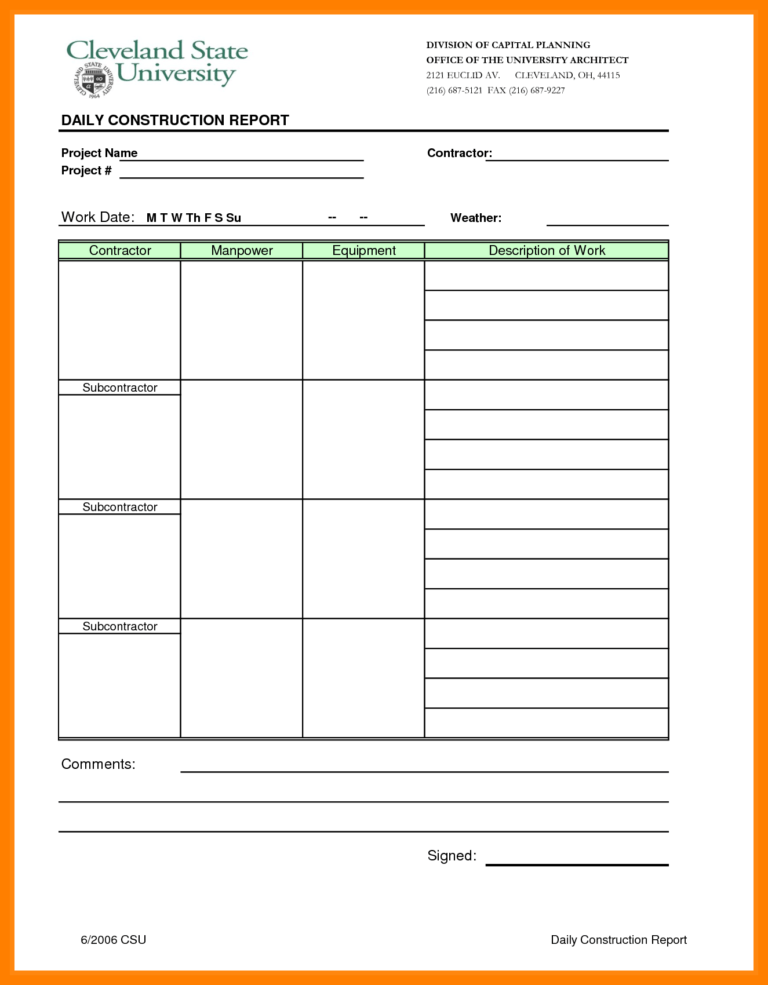 State Report Template