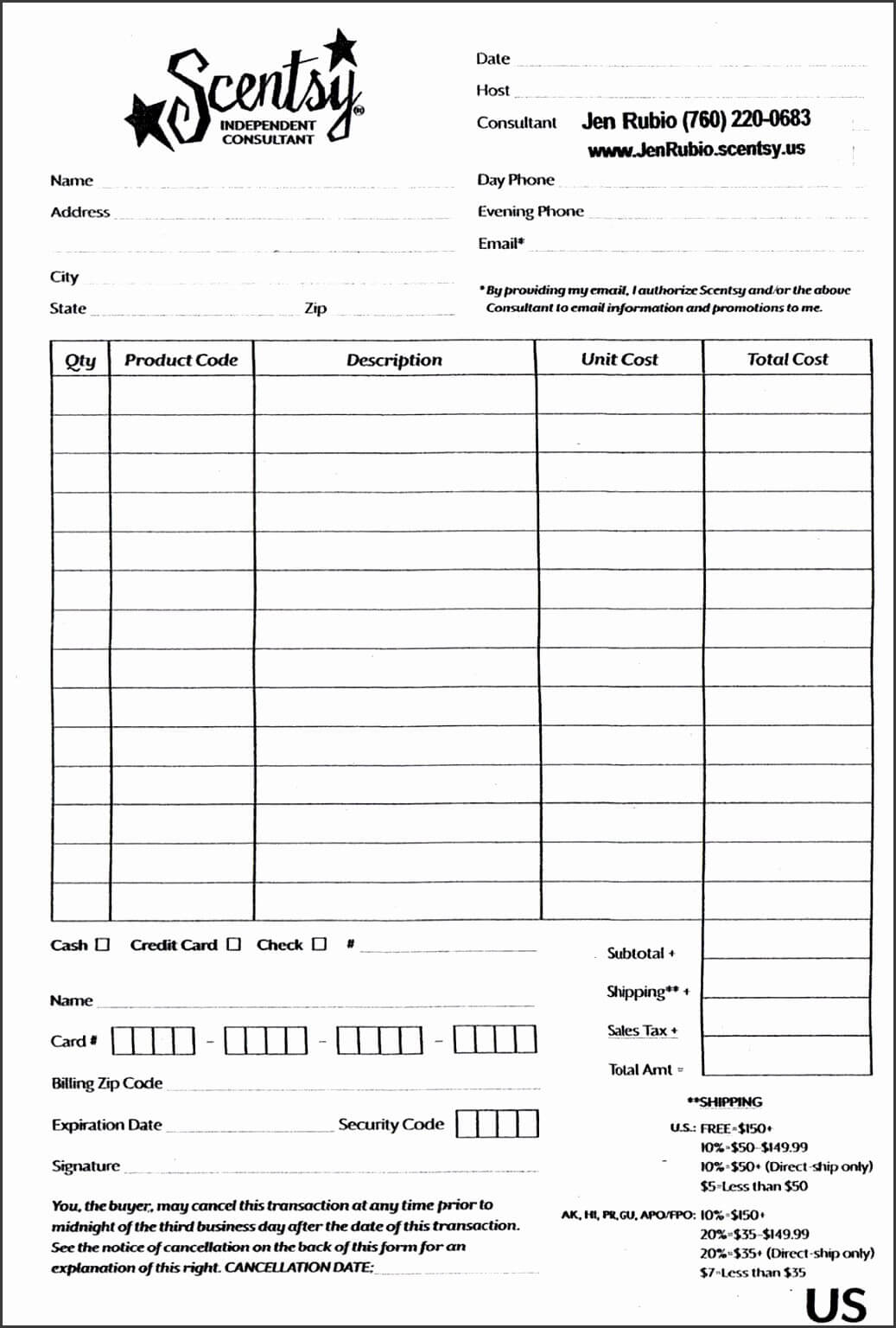 022 Fundraising Order Form Templates Elegant Blank For Blank Fundraiser Order Form Template