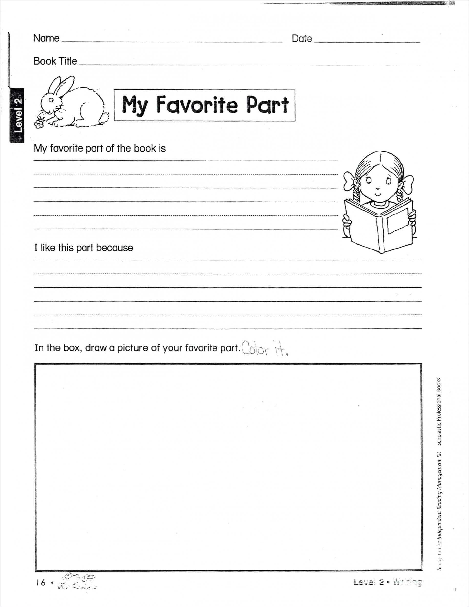 024 2Nd Grade Book Report Template 132370 Free Templates Intended For Second Grade Book Report Template