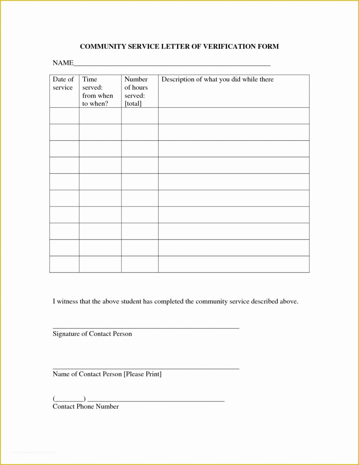 024-volunteer-hours-form-template-application-unbelievable-pertaining-to-community-service