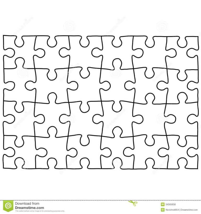 microsoft word jigsaw puzzle template