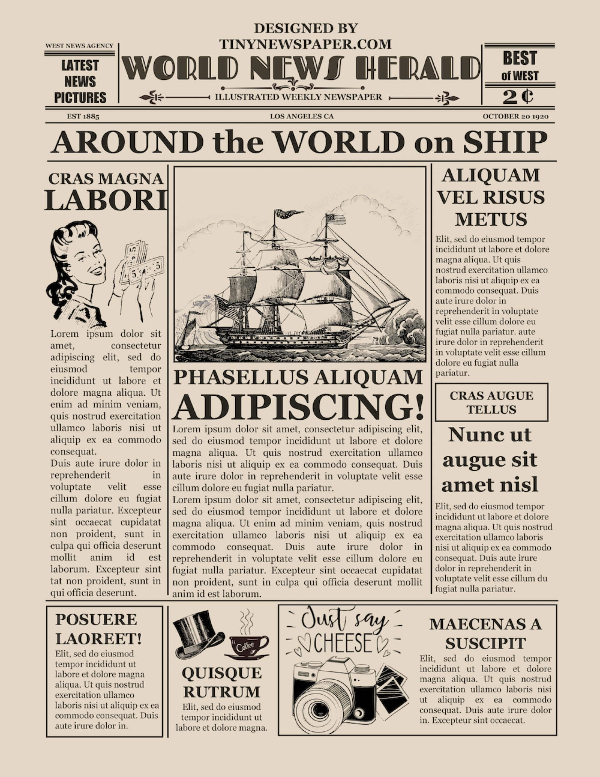 027 Newspaper Template For Microsoft Word Maxresdefault Old Within Old