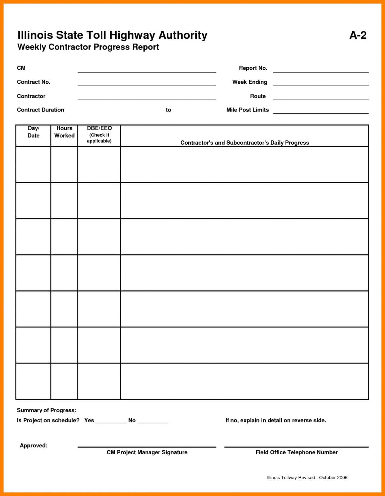 029 Student Progress Report Format Filename Monthly Excel In Company Progress Report Template