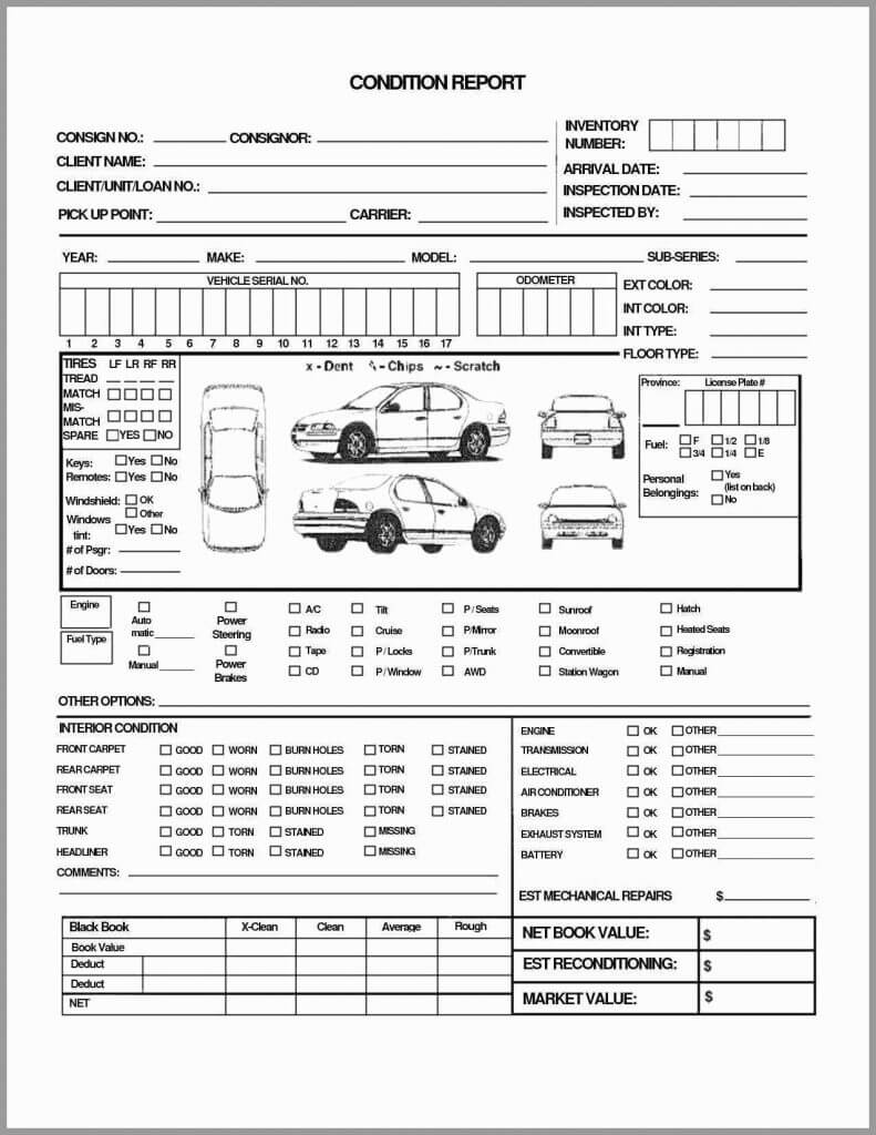 030 Driver Vehicle Inspection Report Template Top Ideas Free With Regard To Vehicle Inspection Report Template