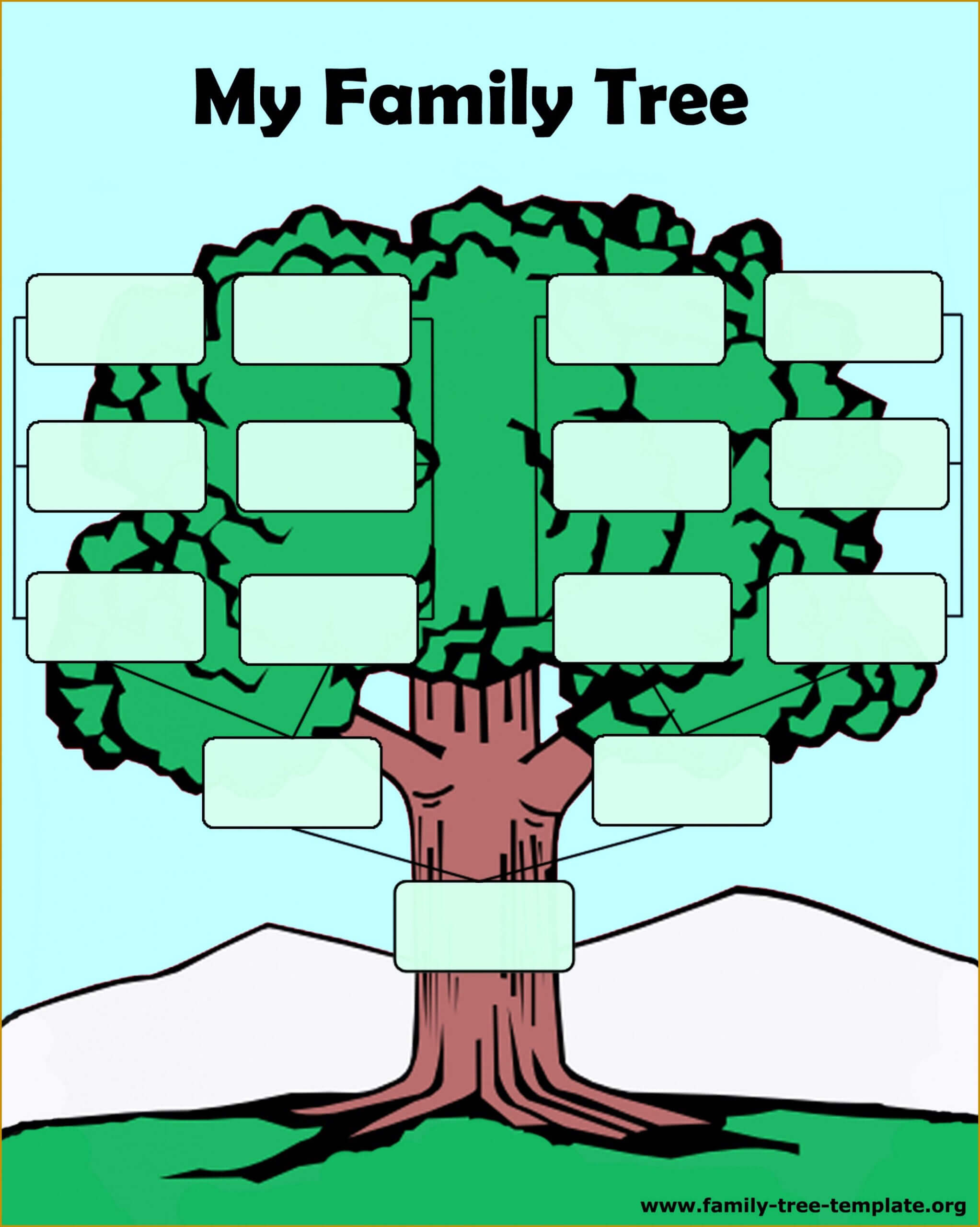 031 Simple Family Tree Template Breathtaking Ideas To Print Inside Blank Family Tree Template 3 Generations
