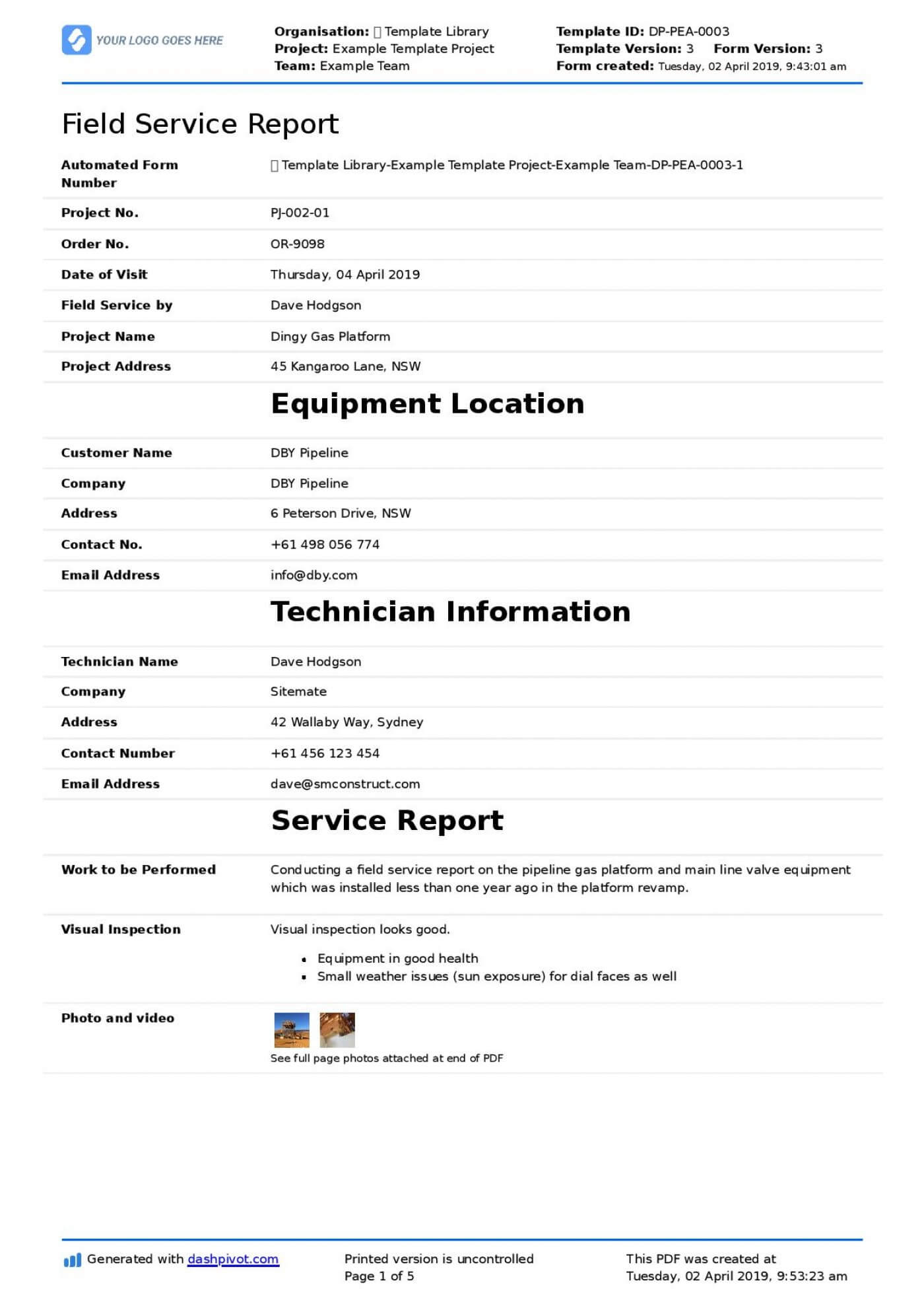 036 Project Report Format Excel Template Ideas Management Throughout Field Report Template