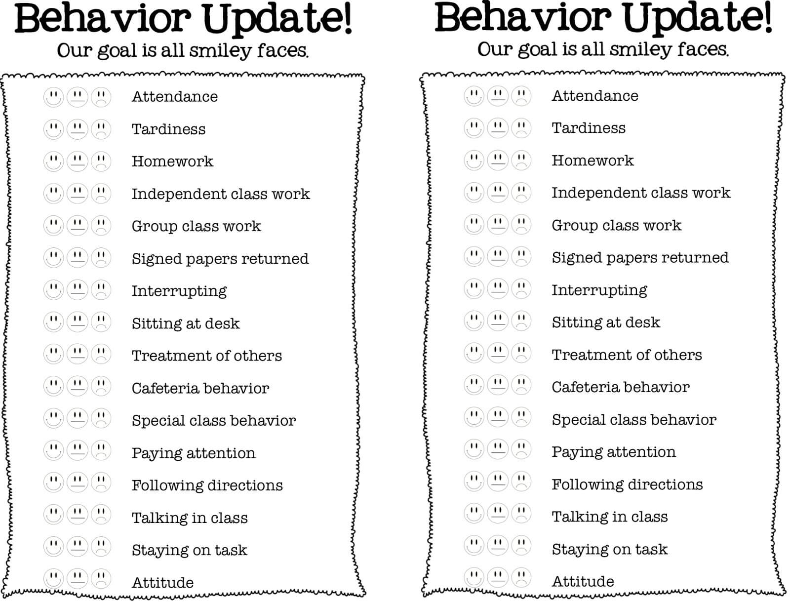 037 Template Ideas Daily Behavior Report Card 139545 Throughout Daily Behavior Report Template