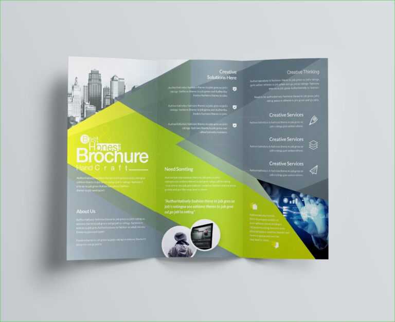 Half Page Brochure Template