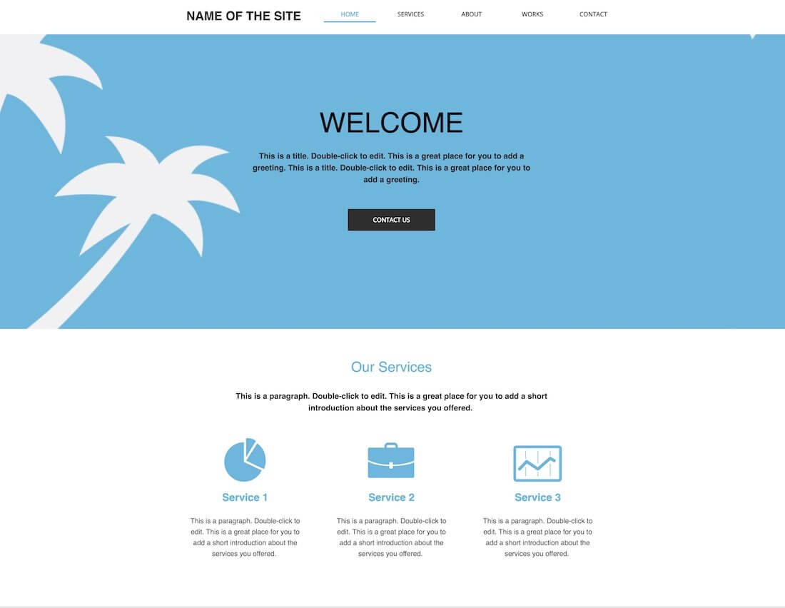 10+ Best Free Blank Website Templates For Neat Sites 2019 Throughout Html5 Blank Page Template