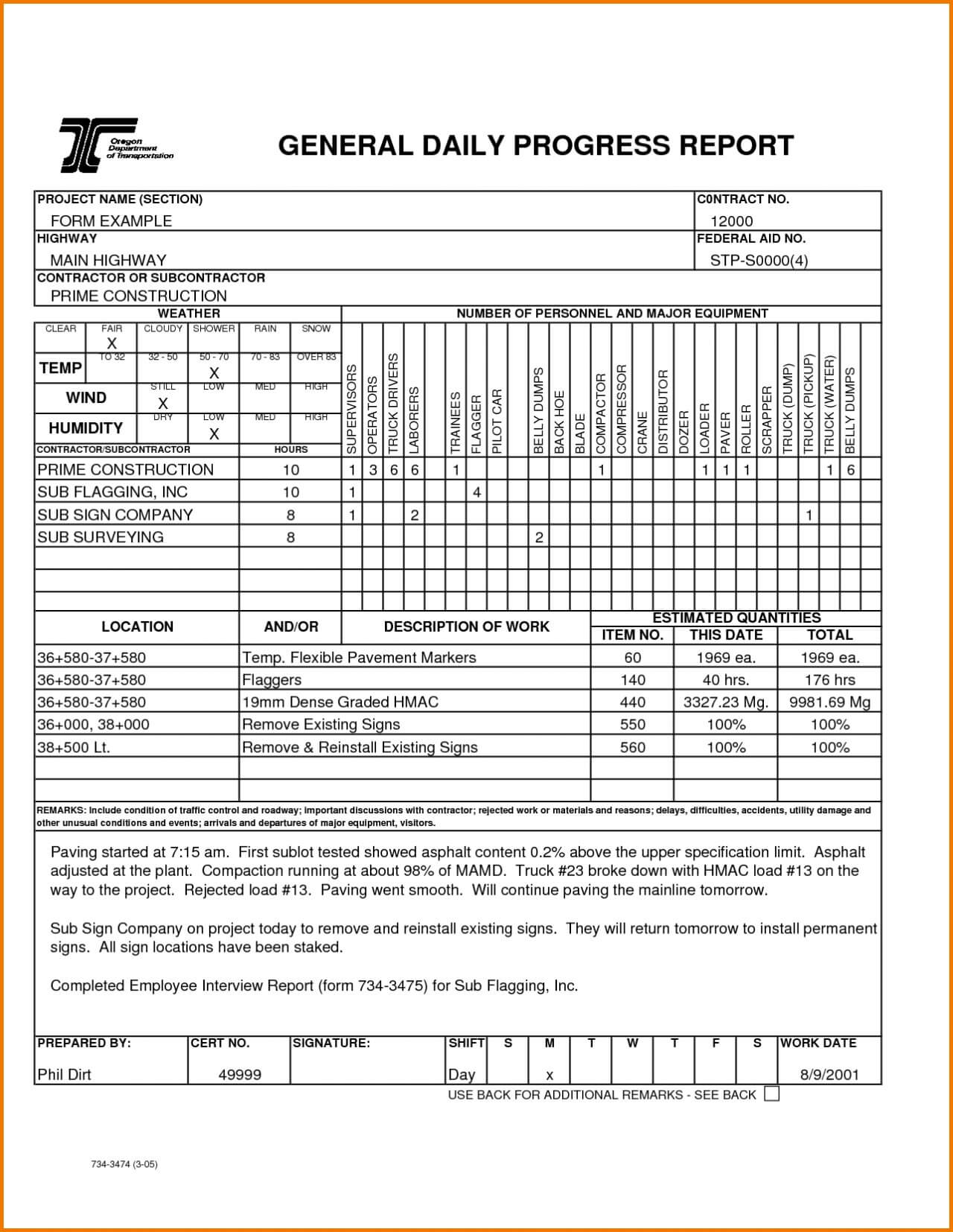 10 Project Progress Reports Templates | Resume Samples Inside Construction Daily Progress Report Template