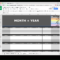 10 Ready To Go Marketing Spreadsheets To Boost Your Regarding Monthly Productivity Report Template